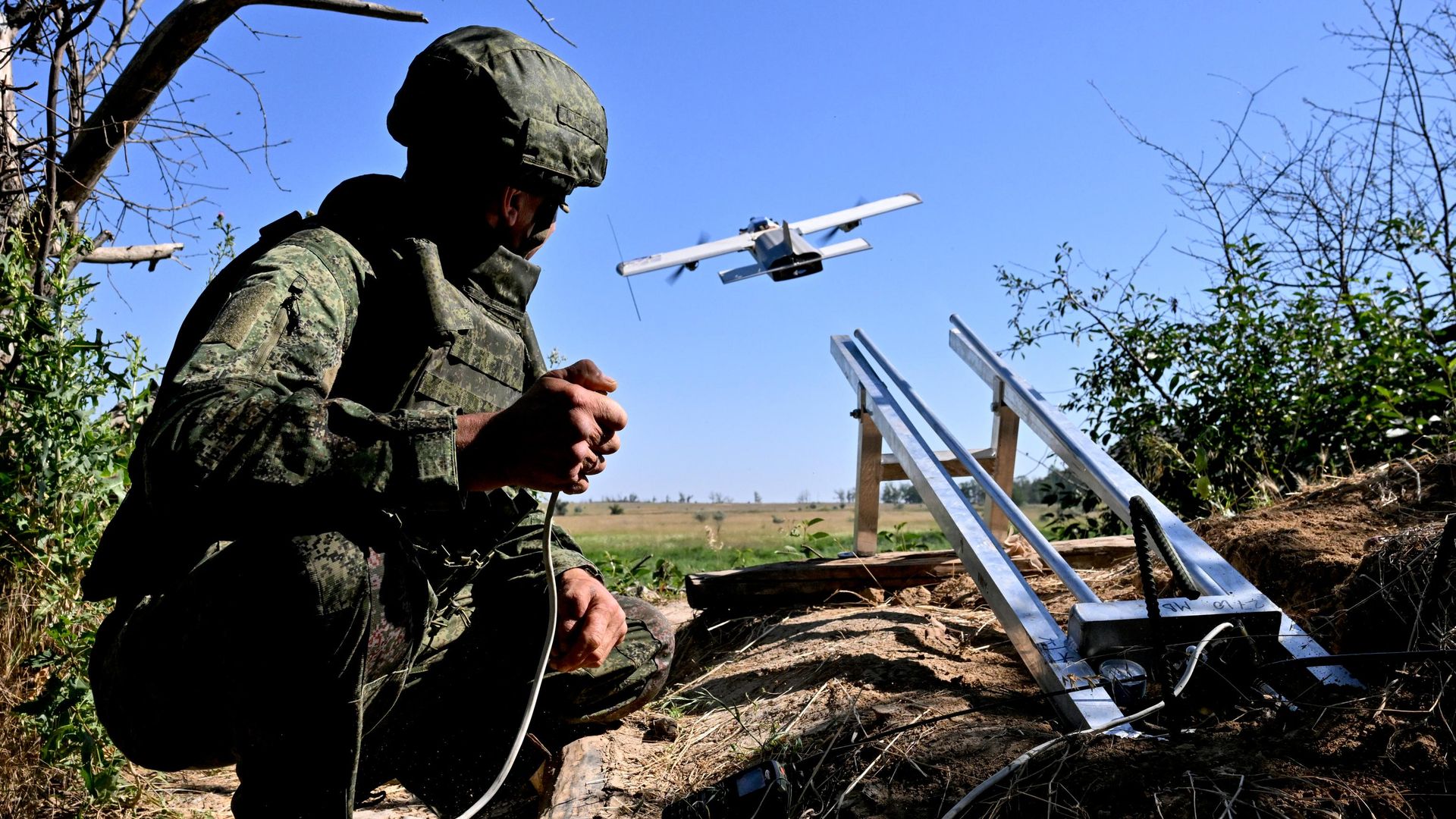 Российские войска уничтожили два украинских пункта управления беспилотниками
